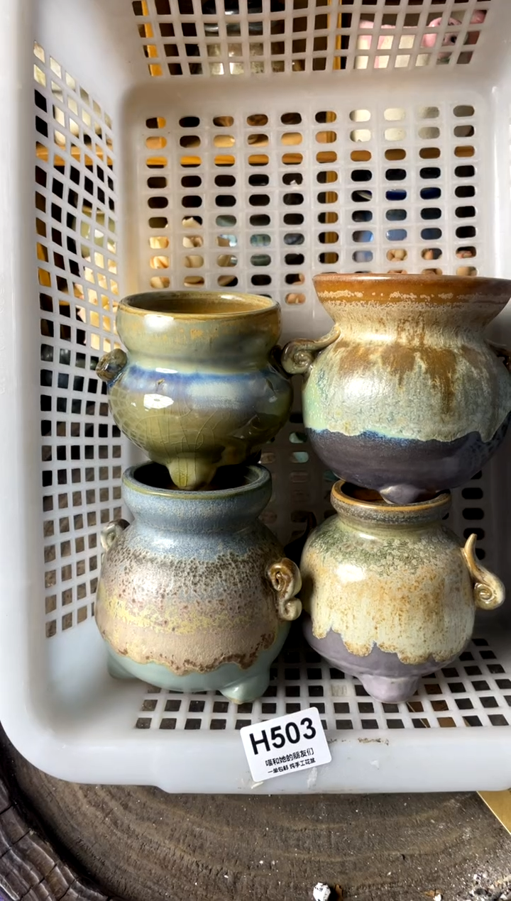 雪*湖503【多肉花盆多肉盆】