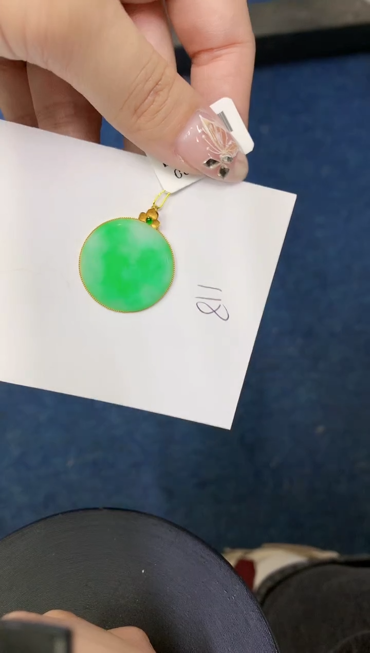 【闪购商品】翡翠颈饰未镶嵌000000000000