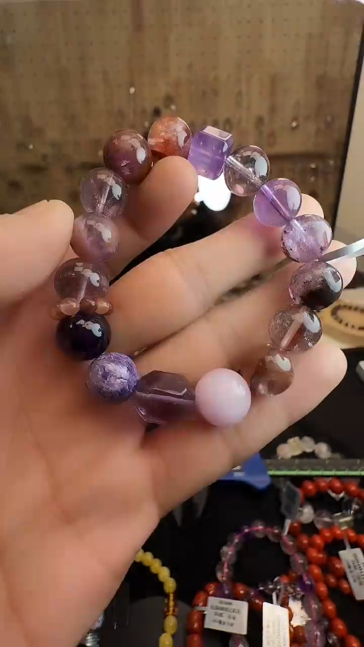 未镶嵌手链水晶村0523 约11mm