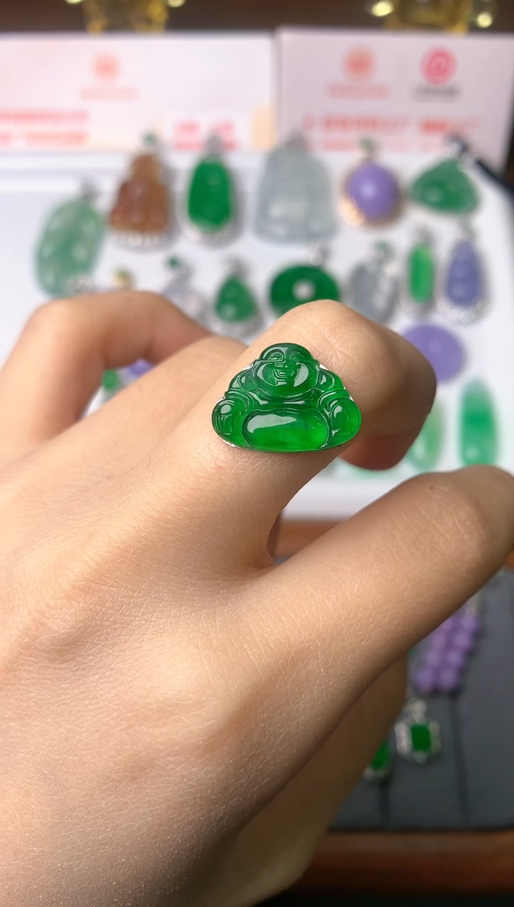 【闪购商品】定制翡翠未镶嵌裸石（镶嵌定制）