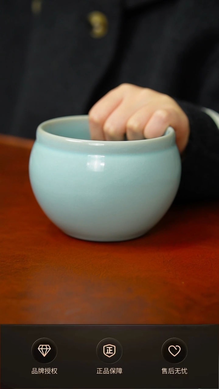 其他天青茶渣缸不完美简装