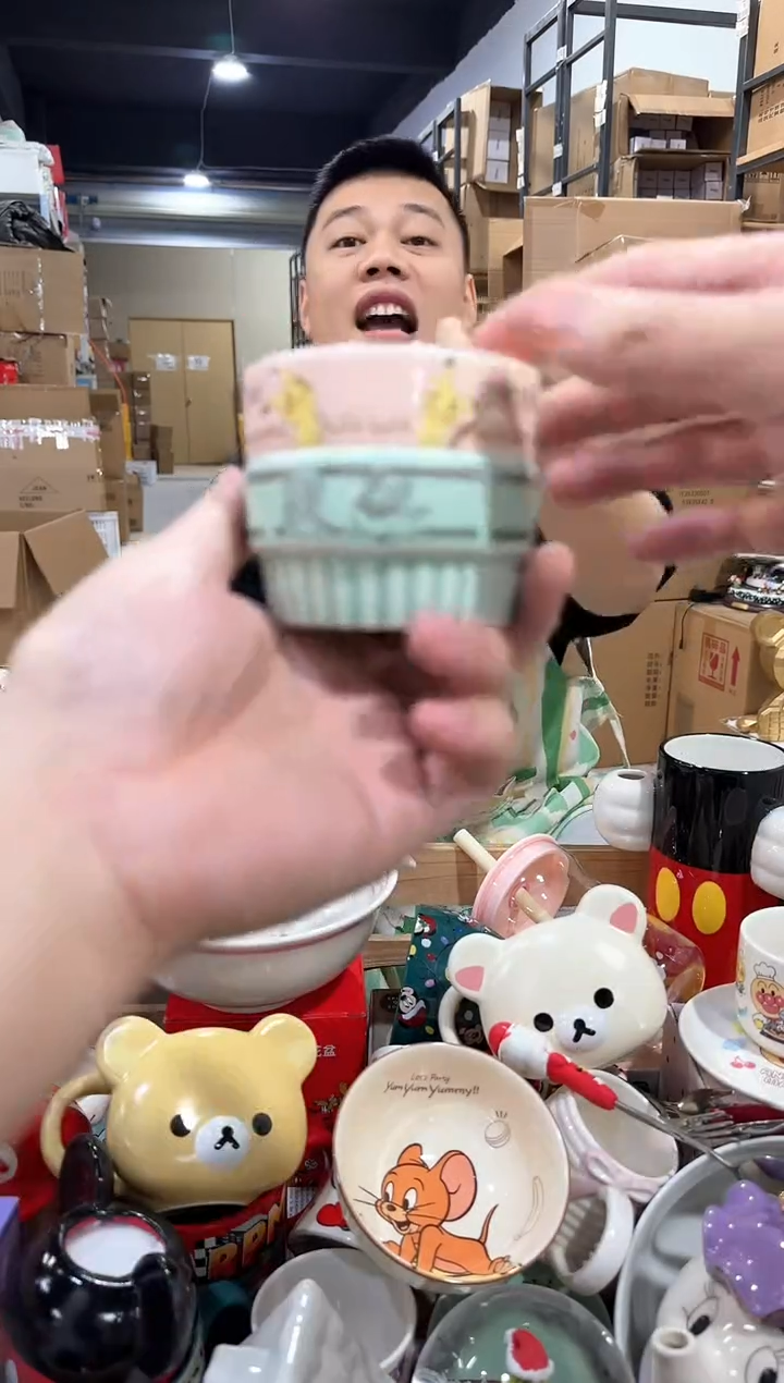 瓷片皮卡丘小茶杯2件套