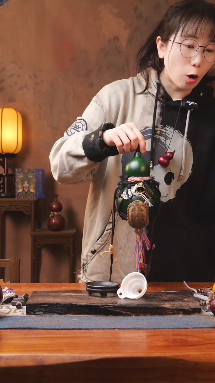 【闪购商品】477号精品大漆葫芦防腐防渗装水茶酒