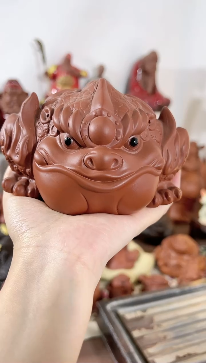 【闪购商品】紫砂茶宠紫砂茶宠萌宠摆件