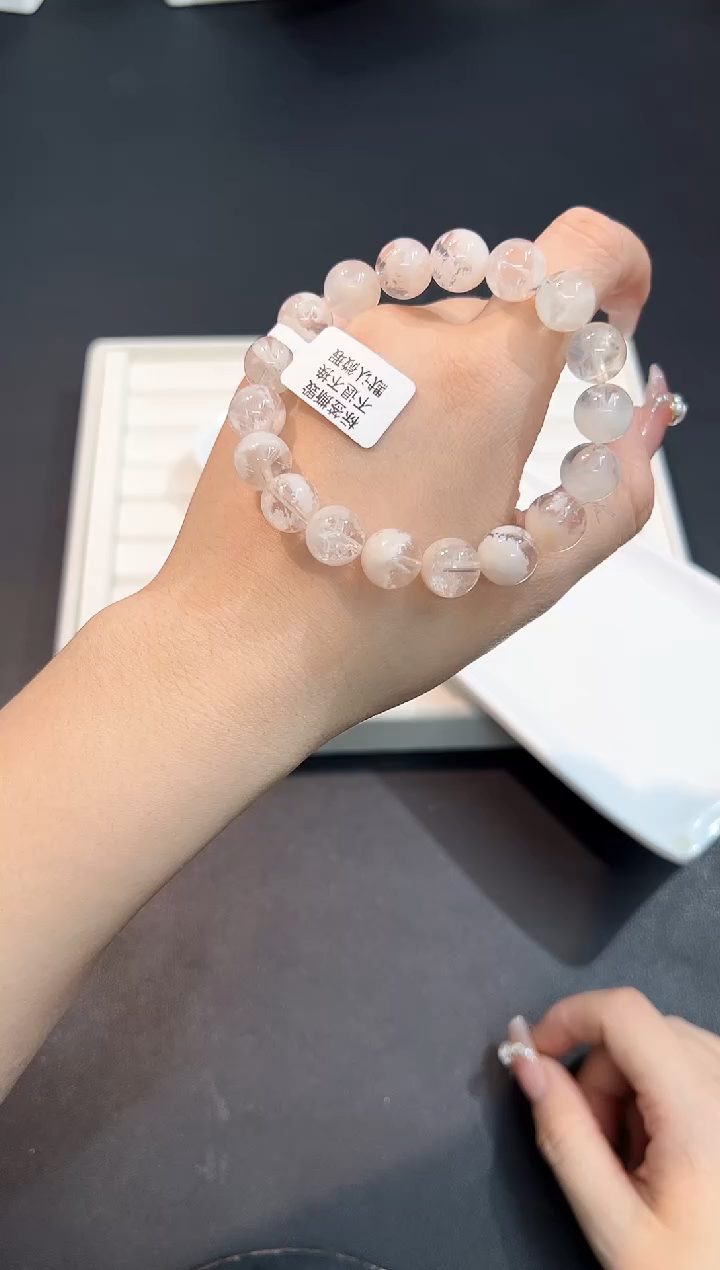 【闪购商品】水晶手串未镶嵌52O多样性发其一/1条默认微瑕