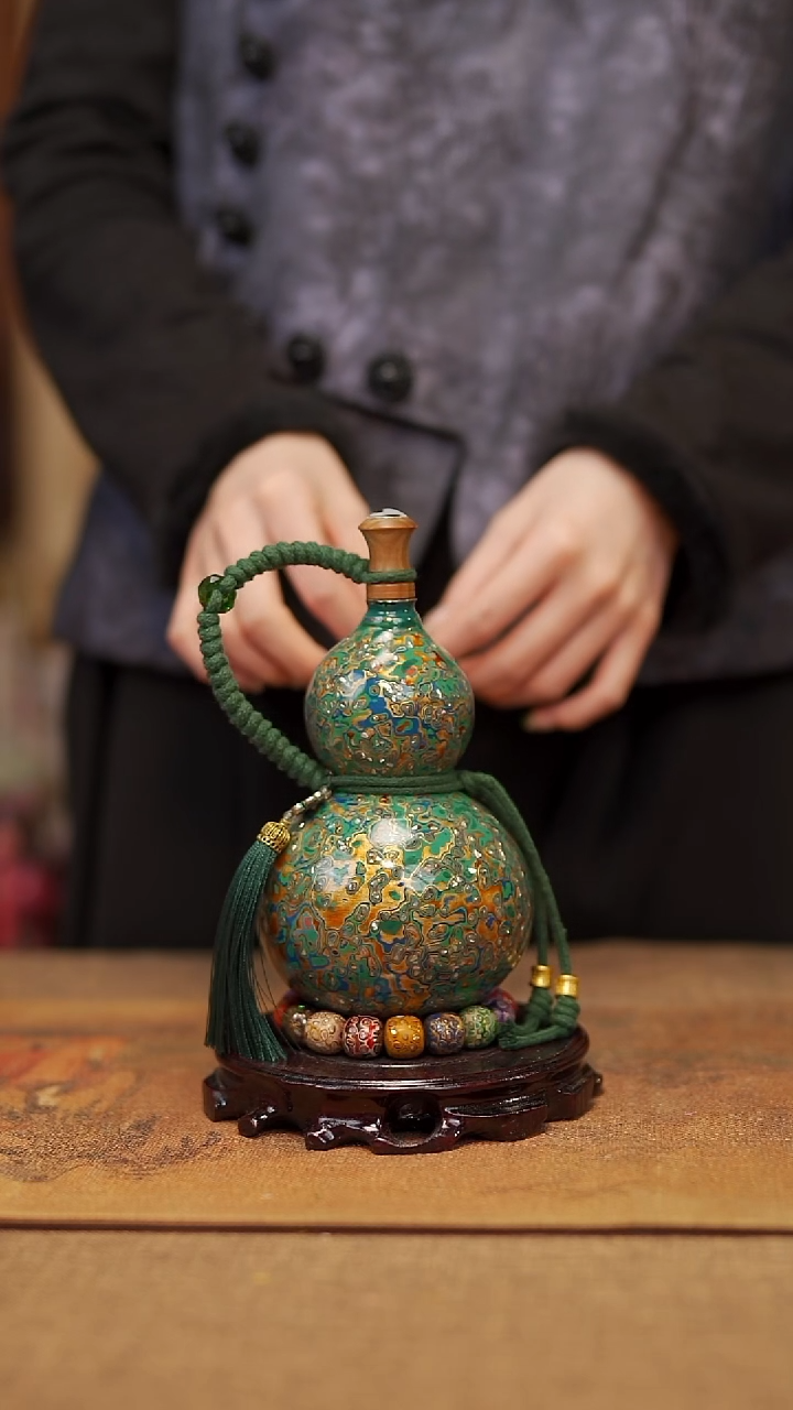 【闪购商品】500宴禾堂漆艺酒葫芦258