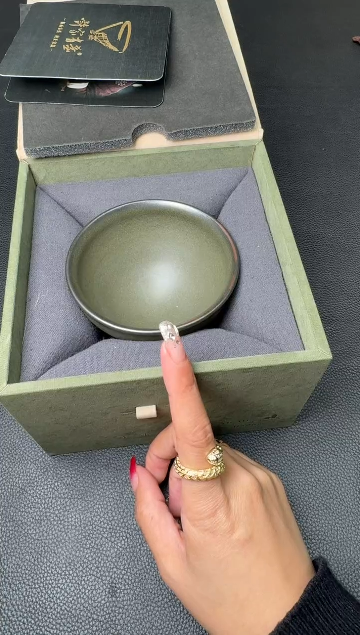 【闪购商品】茶盏许杰龙窑柴烧110