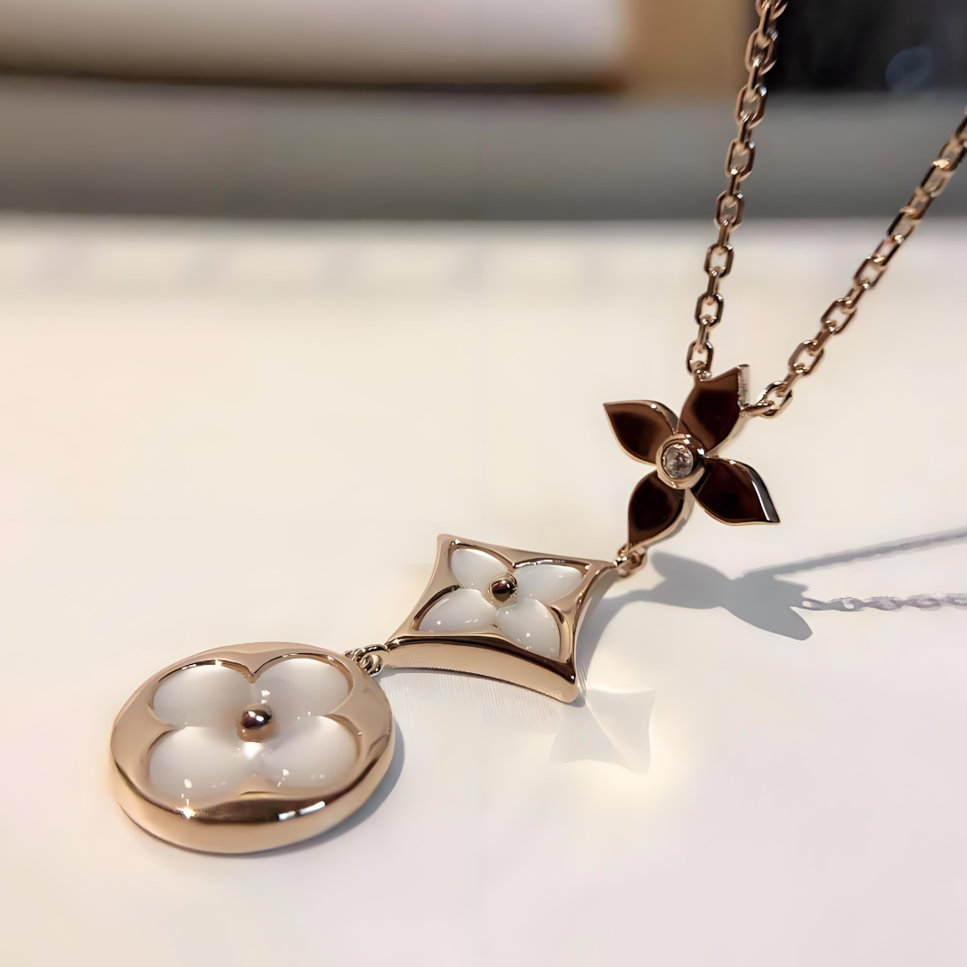 XL10经典老花项链