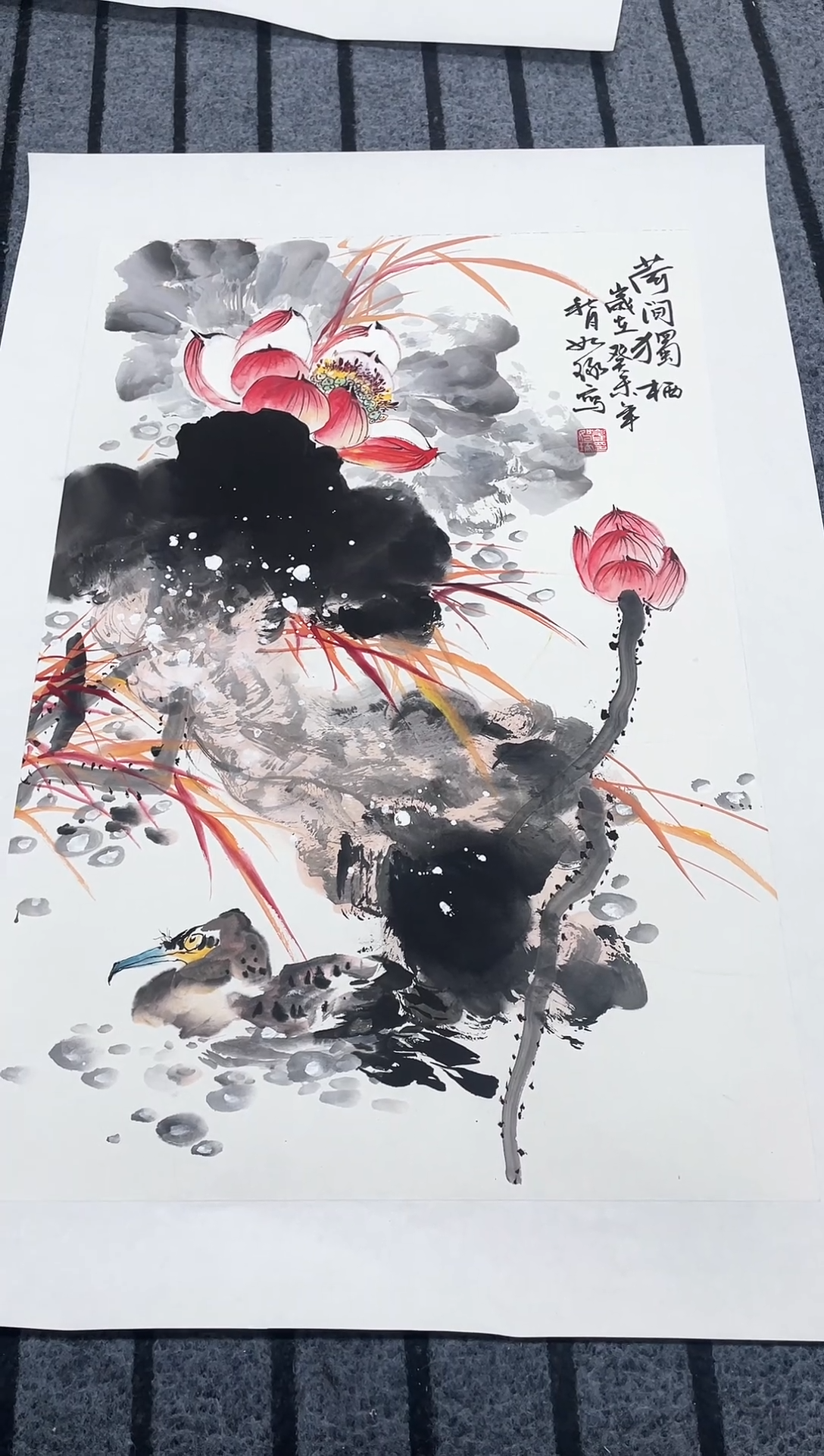 精品国画花鸟作品