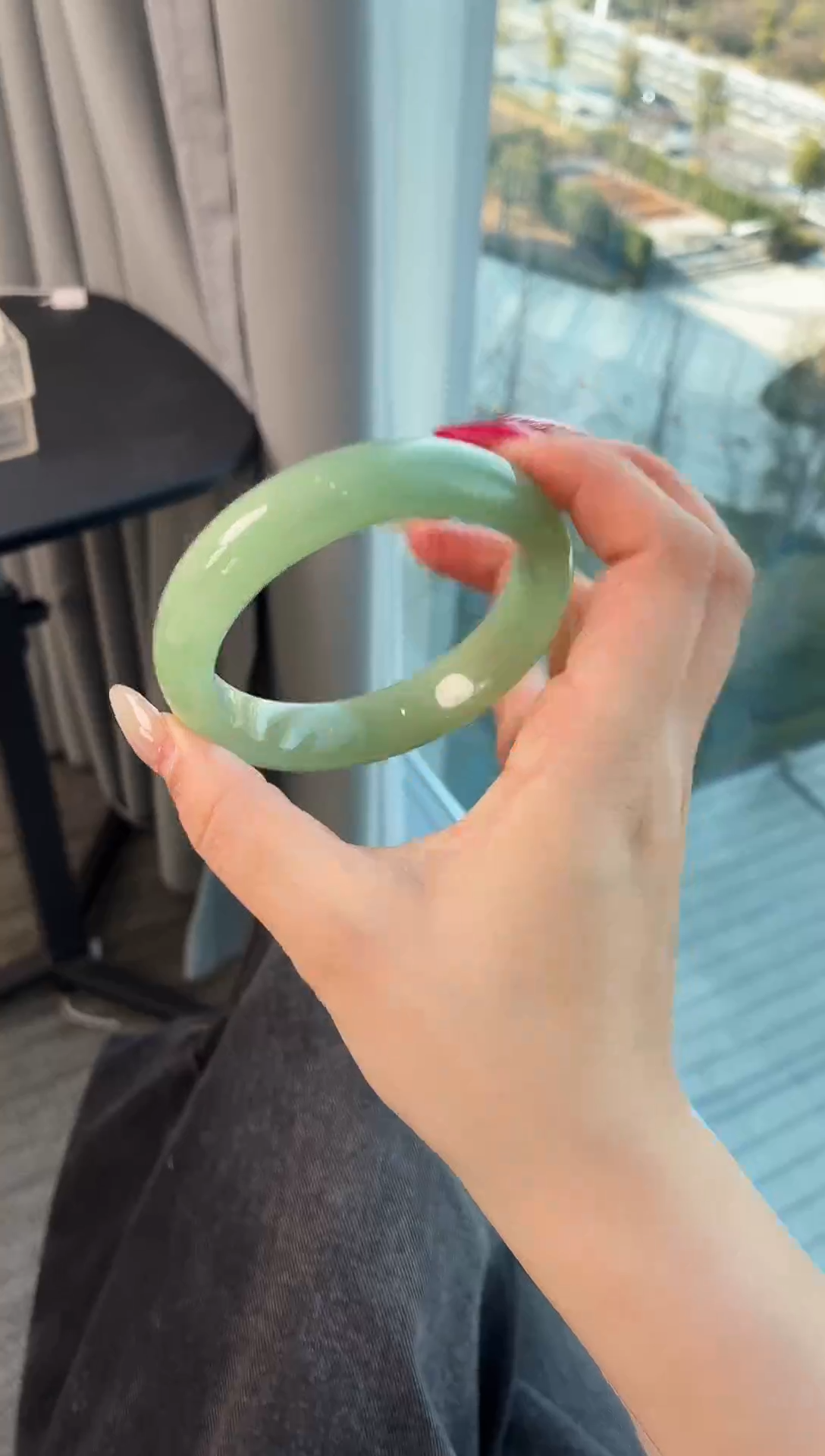 未镶嵌手镯石英质玉41.58