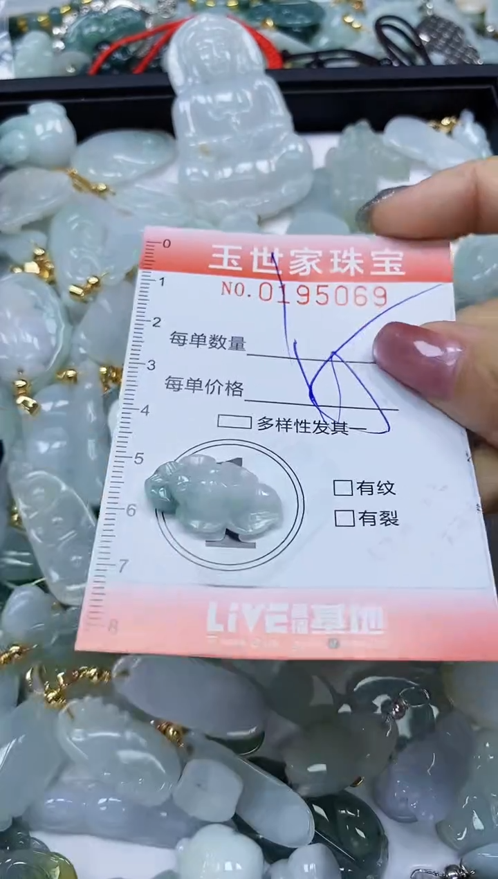 【闪购商品】翡翠颈饰未镶嵌闪购0195069