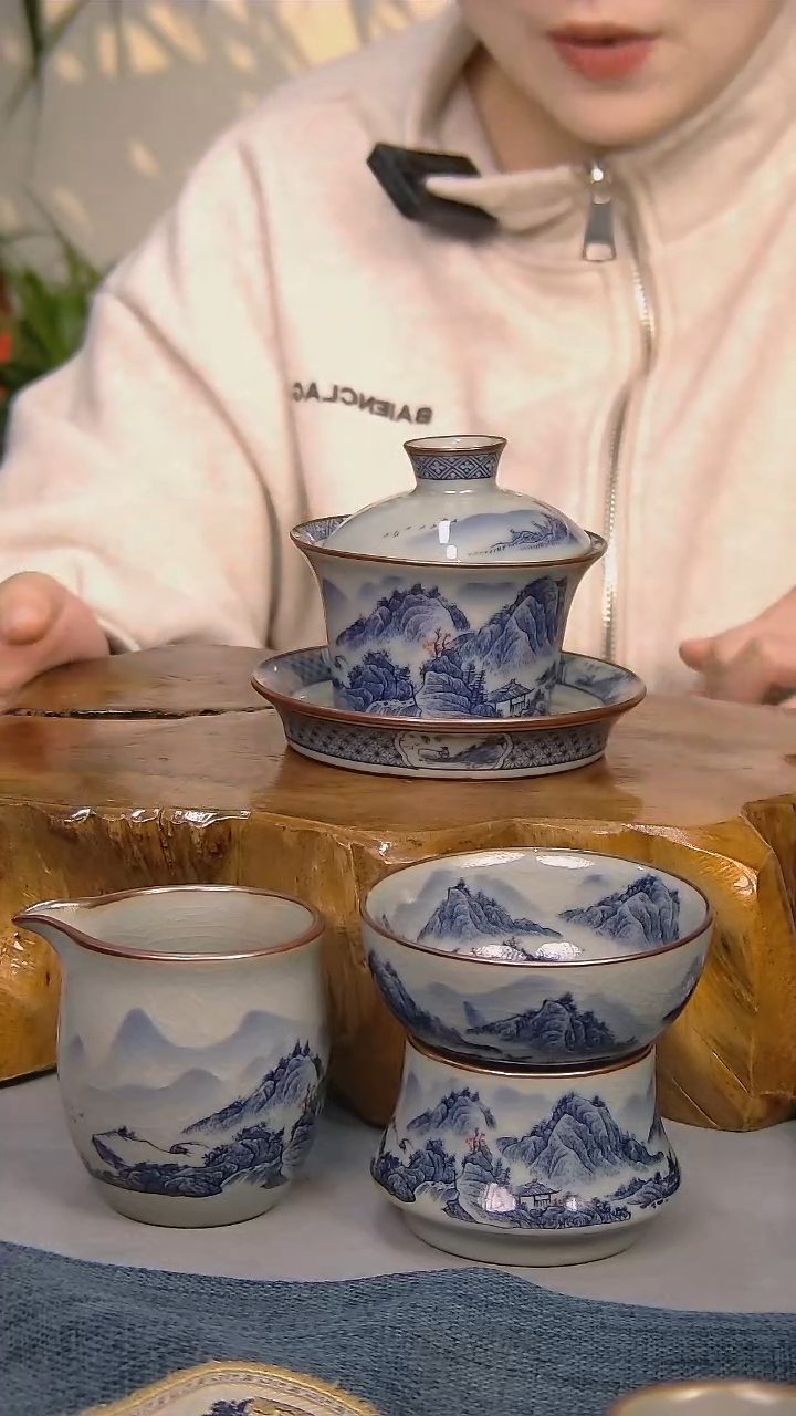 【闪购商品】简装家用款3件套 陶瓷家用茶具系列