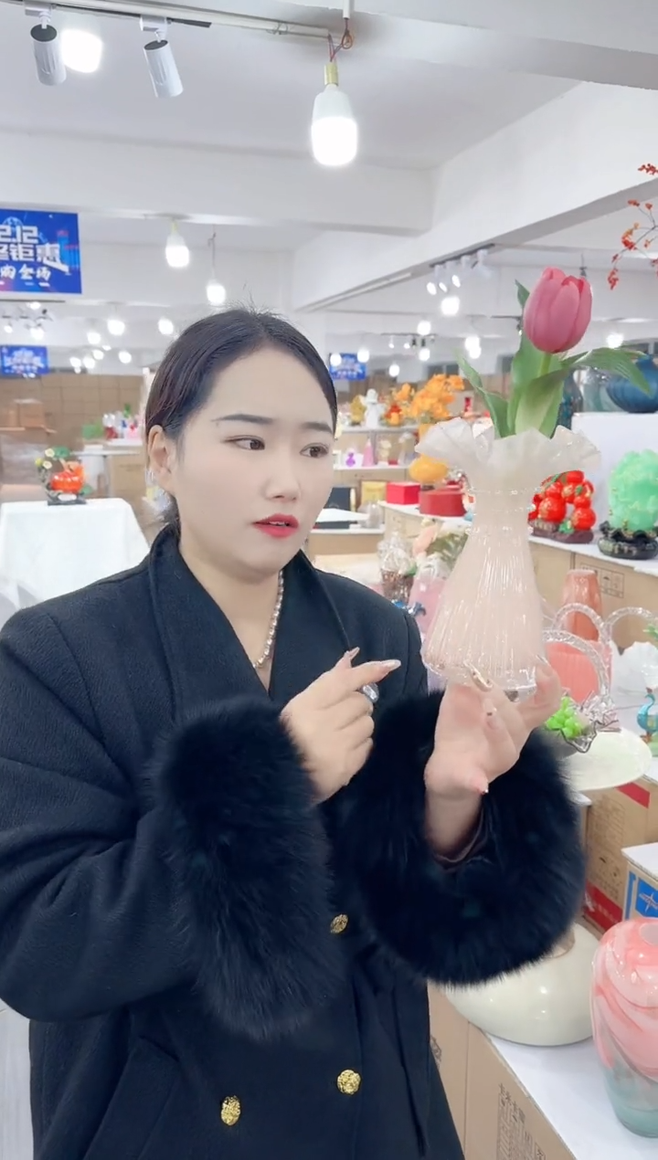 【闪购商品】琉璃昕洋花器J-品38