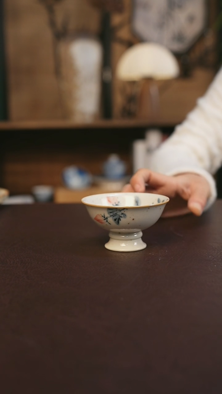 【闪购商品】景德镇陶瓷杯碗柴烧多人