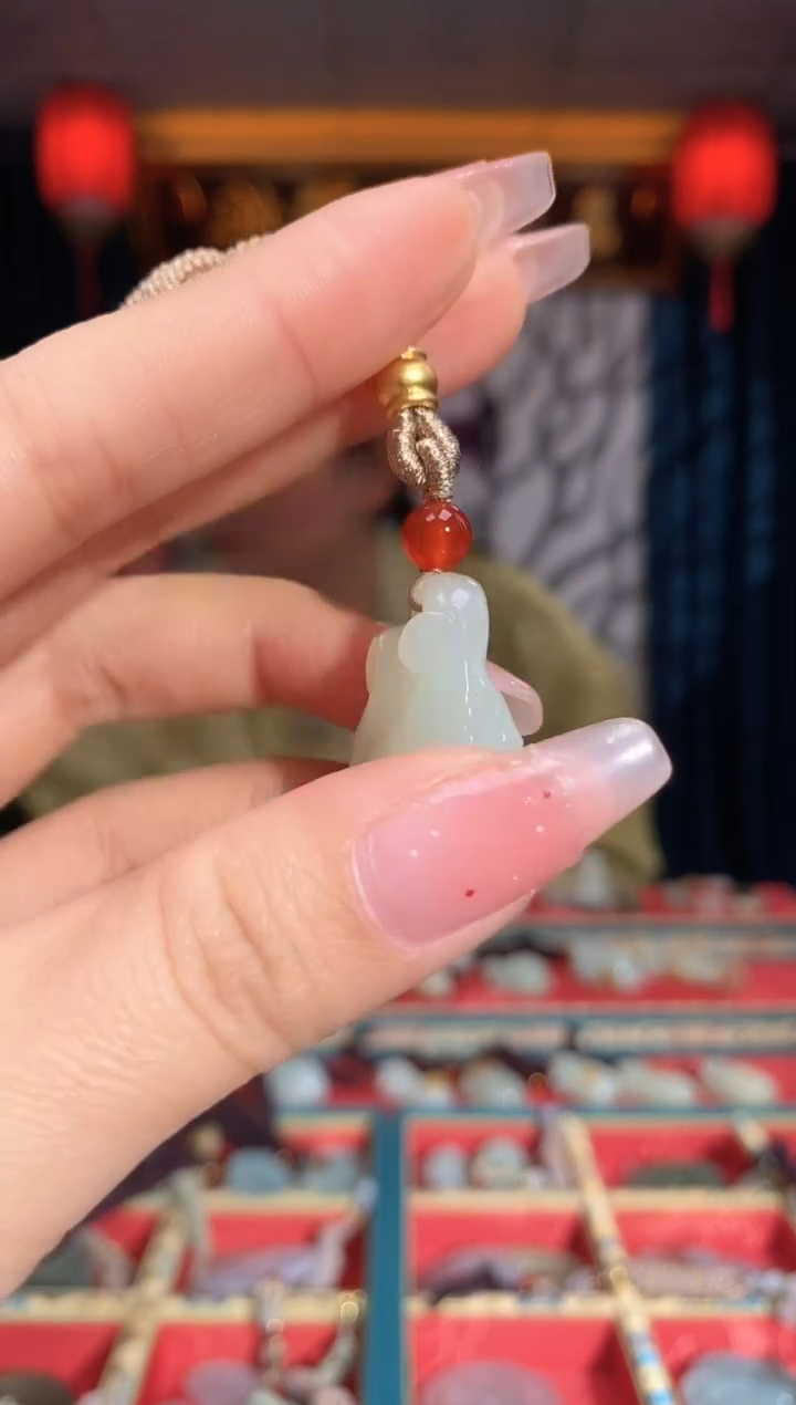 【闪购商品】和田玉颈饰未镶嵌凤九