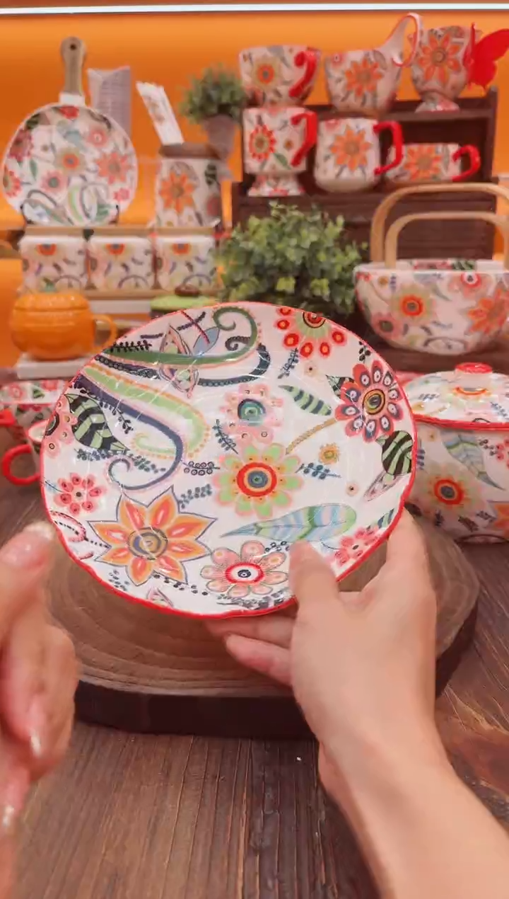 罐景德镇陶瓷餐具碗碟盘子