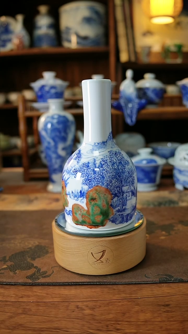 菊****天景德镇手工手绘茶具