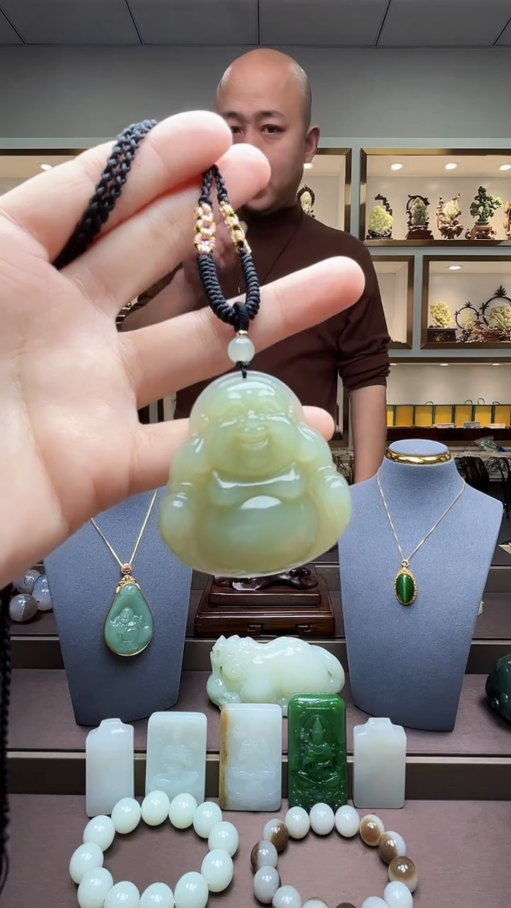 【闪购商品】和田玉颈饰未镶嵌苏