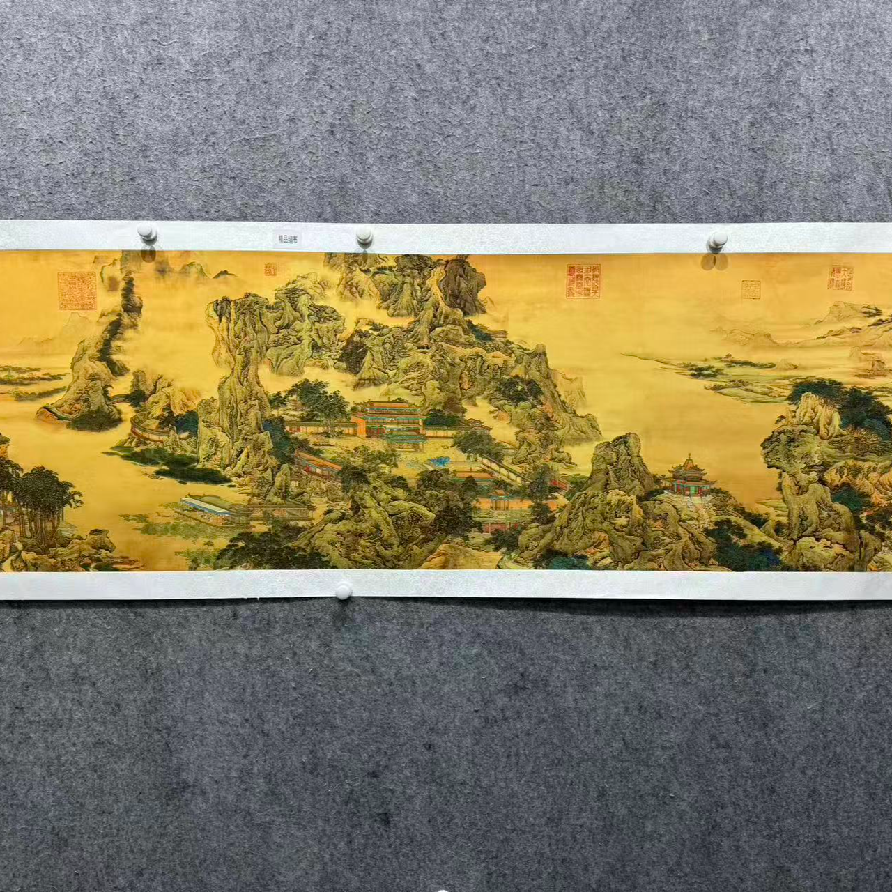 张传亭老师的国画作品.宫图
