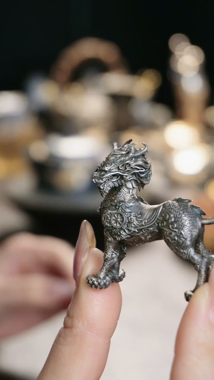 【闪购商品】火麒麟摆件茶周边