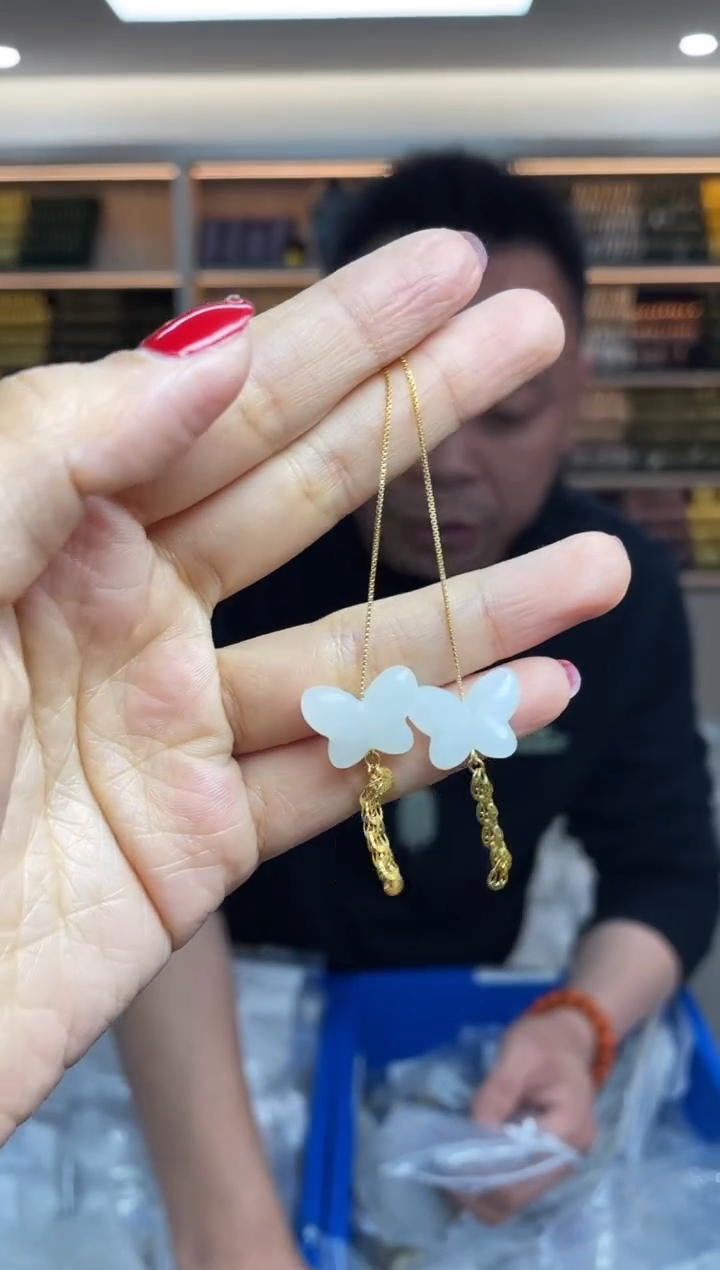 【闪购商品】和田玉·银S925镶嵌多样性发一件