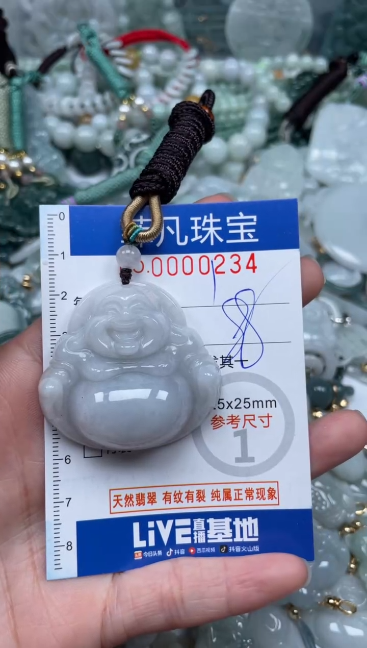 【闪购商品】翡翠颈饰未镶嵌00..0234