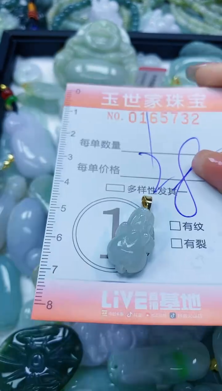 【闪购商品】翡翠颈饰未镶嵌闪购0165732