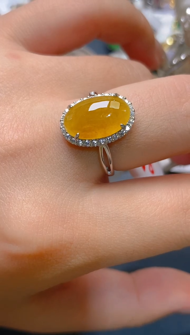 【闪购商品】翡翠耳饰银S925镶嵌天然A货翡翠1