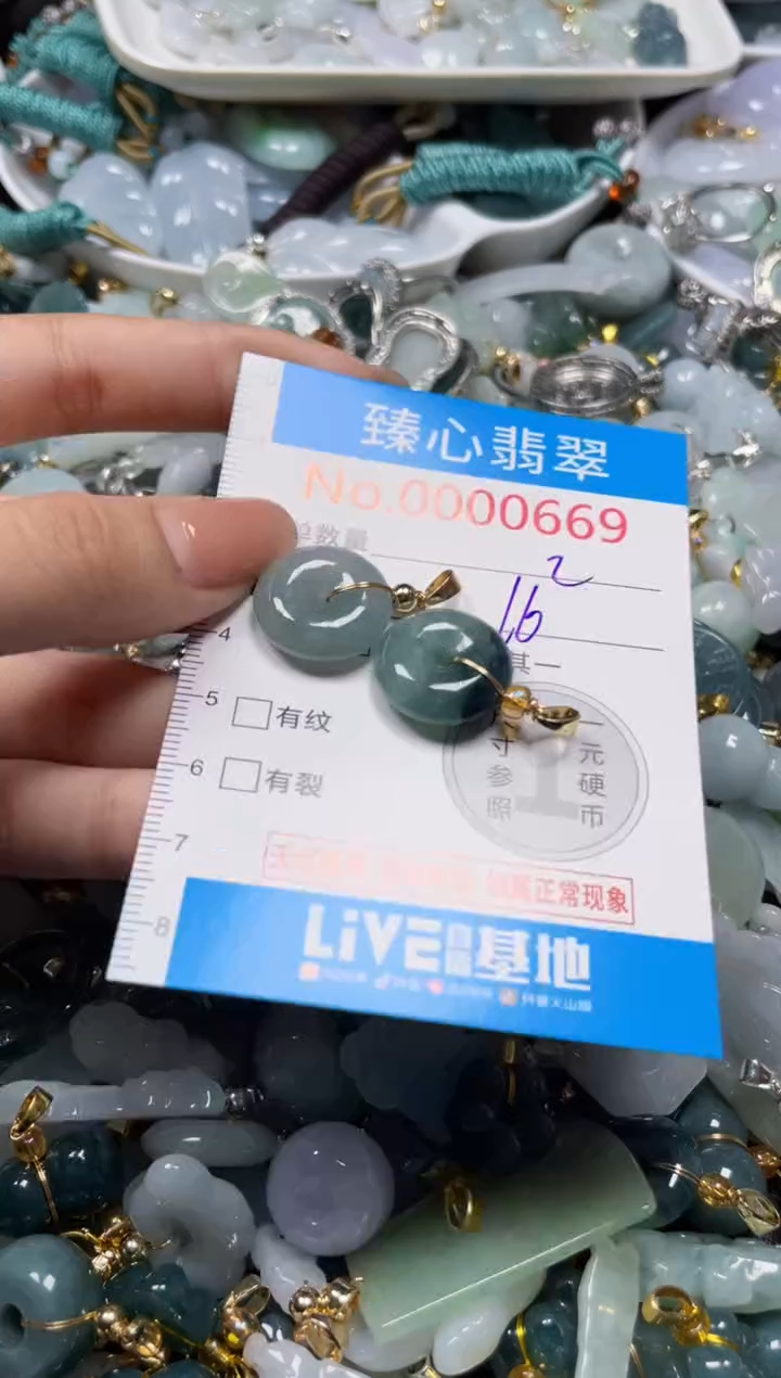 颈饰未镶嵌翡翠669