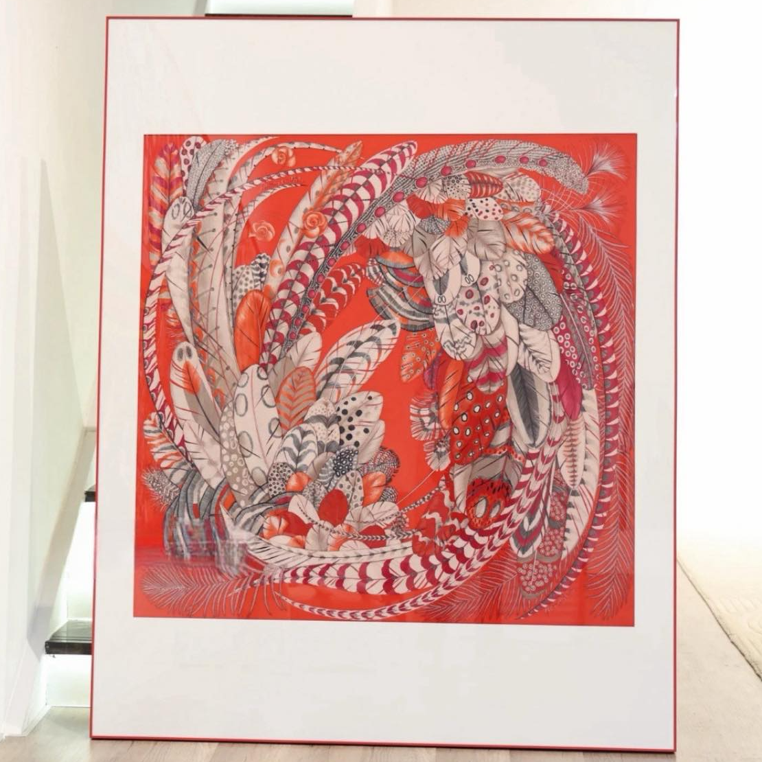 全新未使用 Hermes/爱马仕 小花6珊 爱马仕 披肩 140*140羊绒