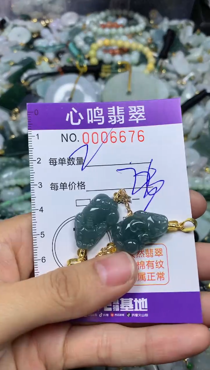 【闪购商品】翡翠颈饰未镶嵌闪购006676