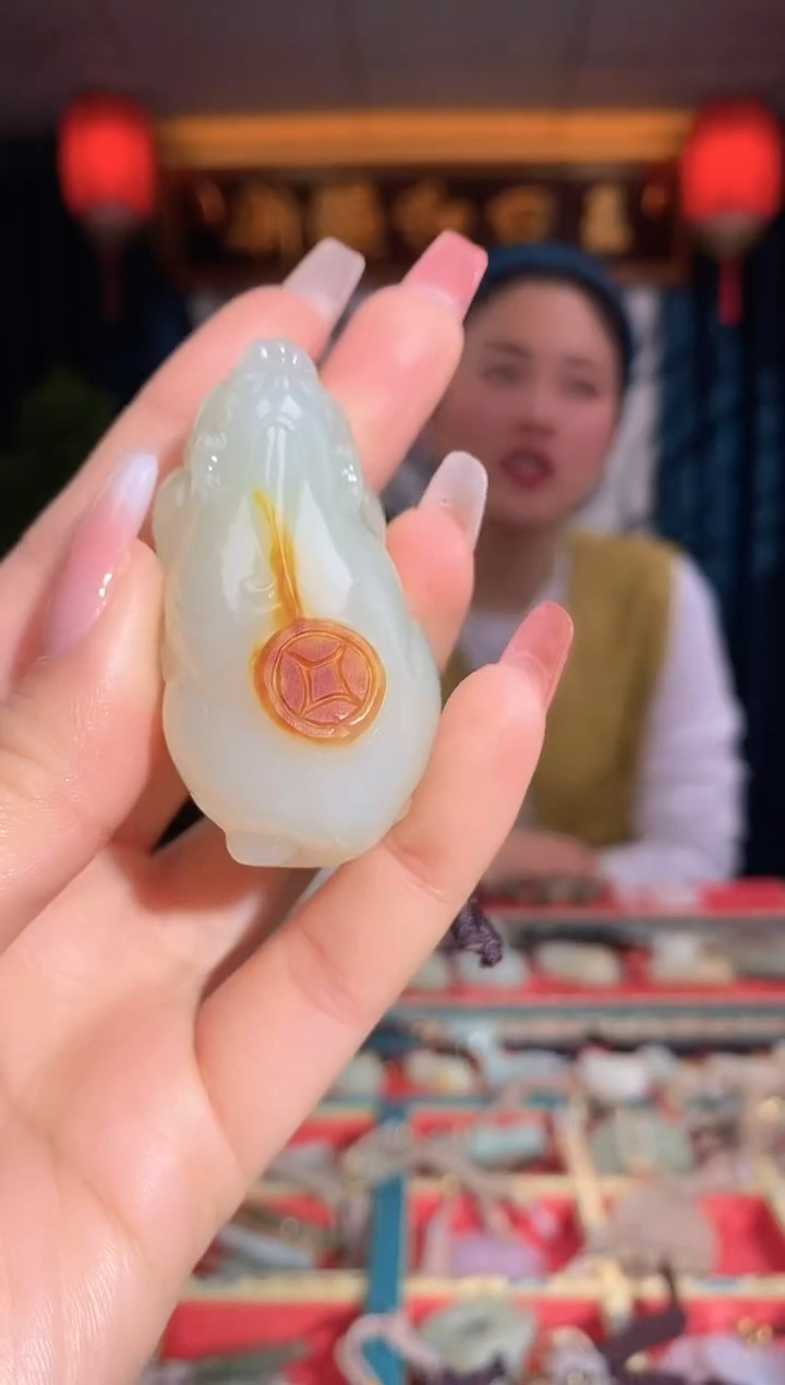 【闪购商品】和田玉未镶嵌挂件貔貅