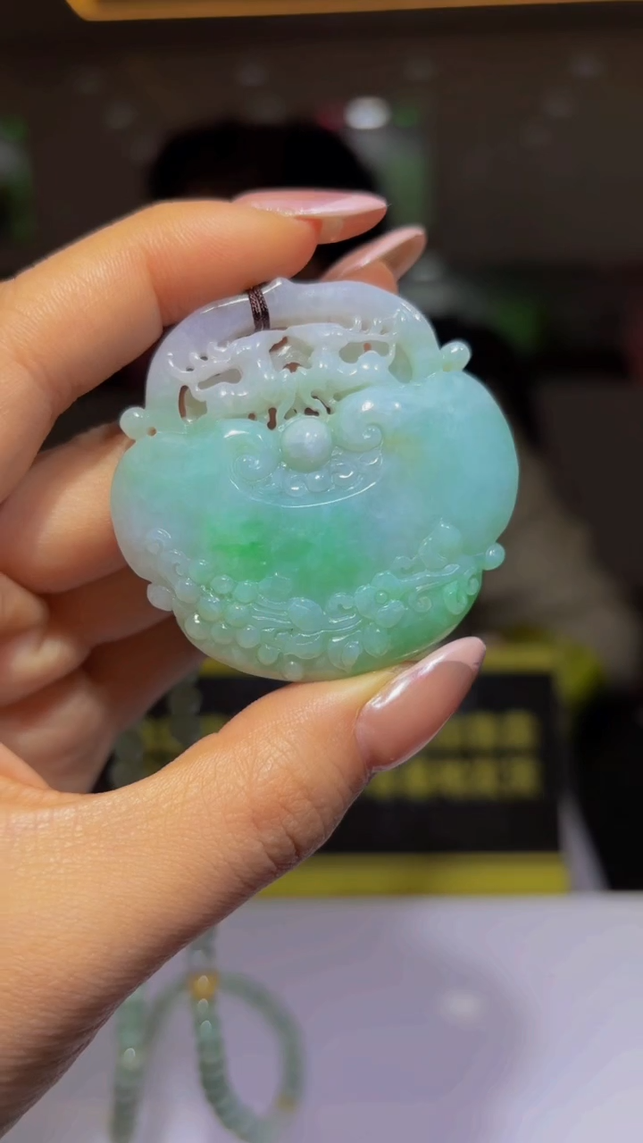 未镶嵌定制翡翠01/1201/Y/多样性发其一件/如意