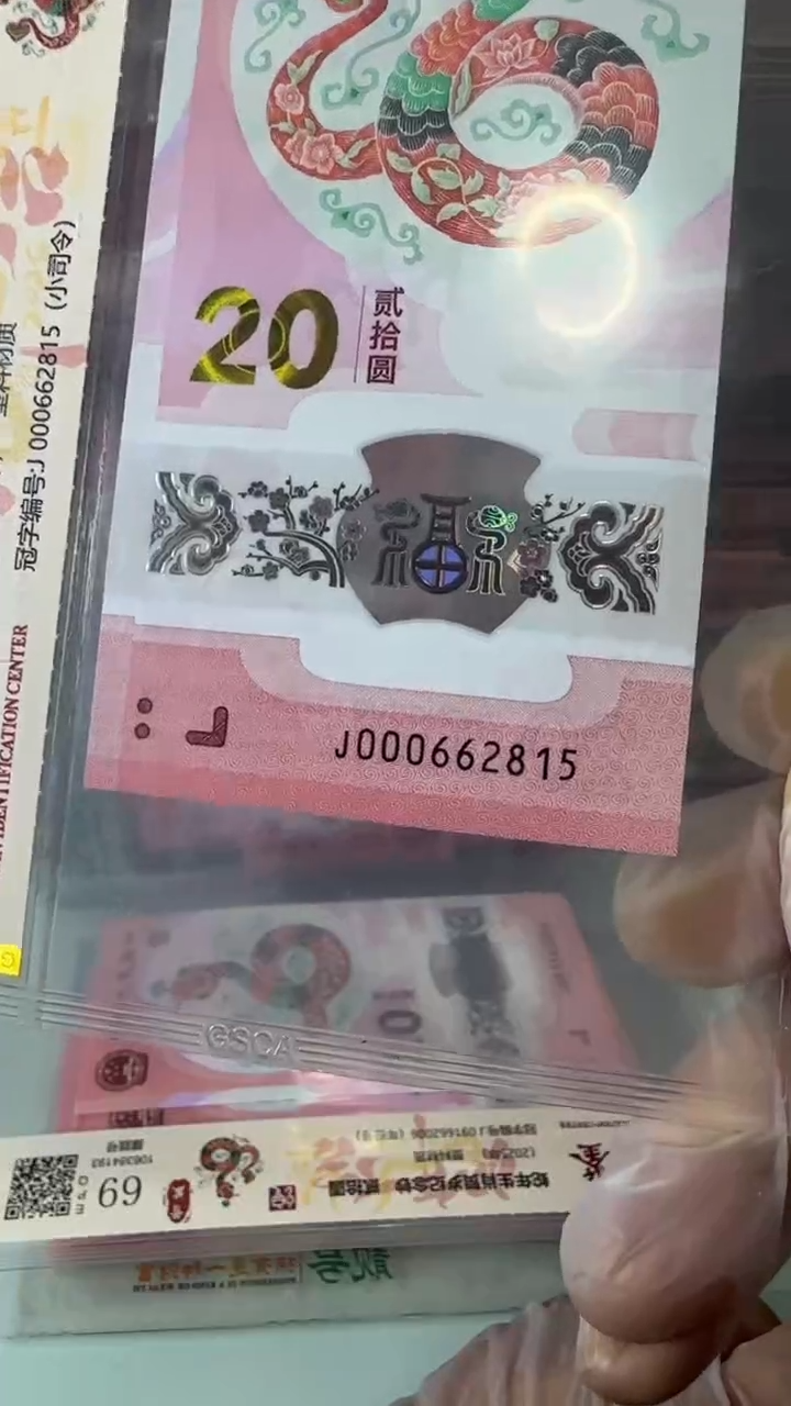 【闪购商品】塑料蛇钞单张！-000662815