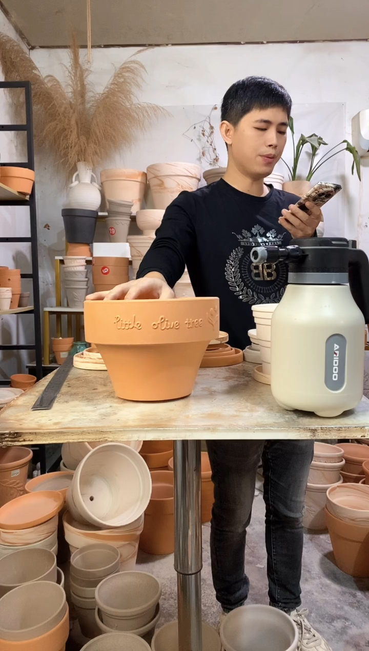 23*17红陶矮盆 1盆无托