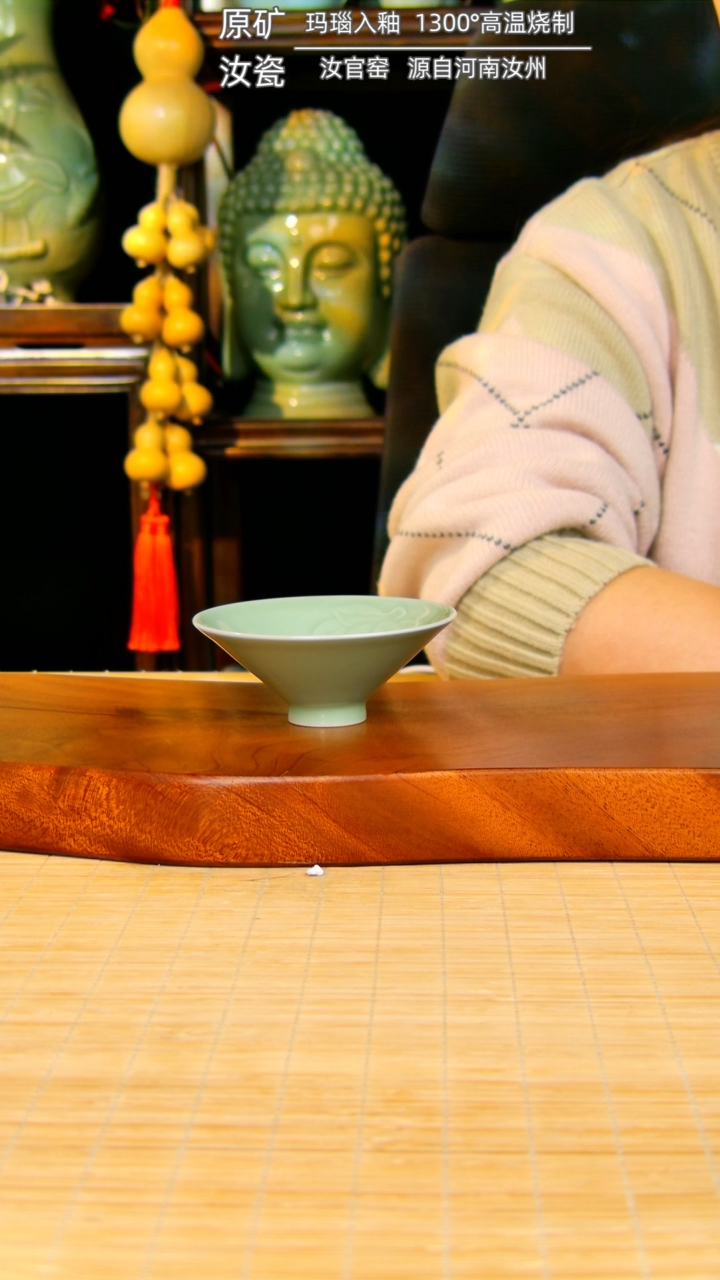 【闪购商品】瓷片荷花西施全手工不完美