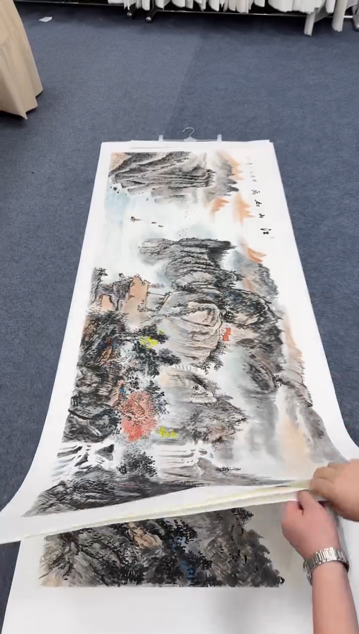 国画江山如画同类型随机