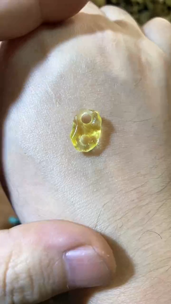 【闪购商品】琥珀颈饰未镶嵌77无相隔珠卡子