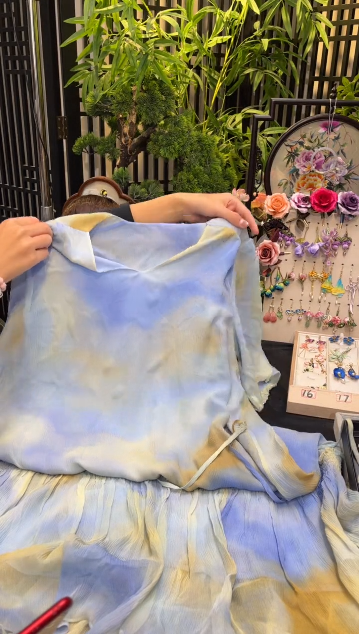 织绣梦**6非遗绒花手工饰品