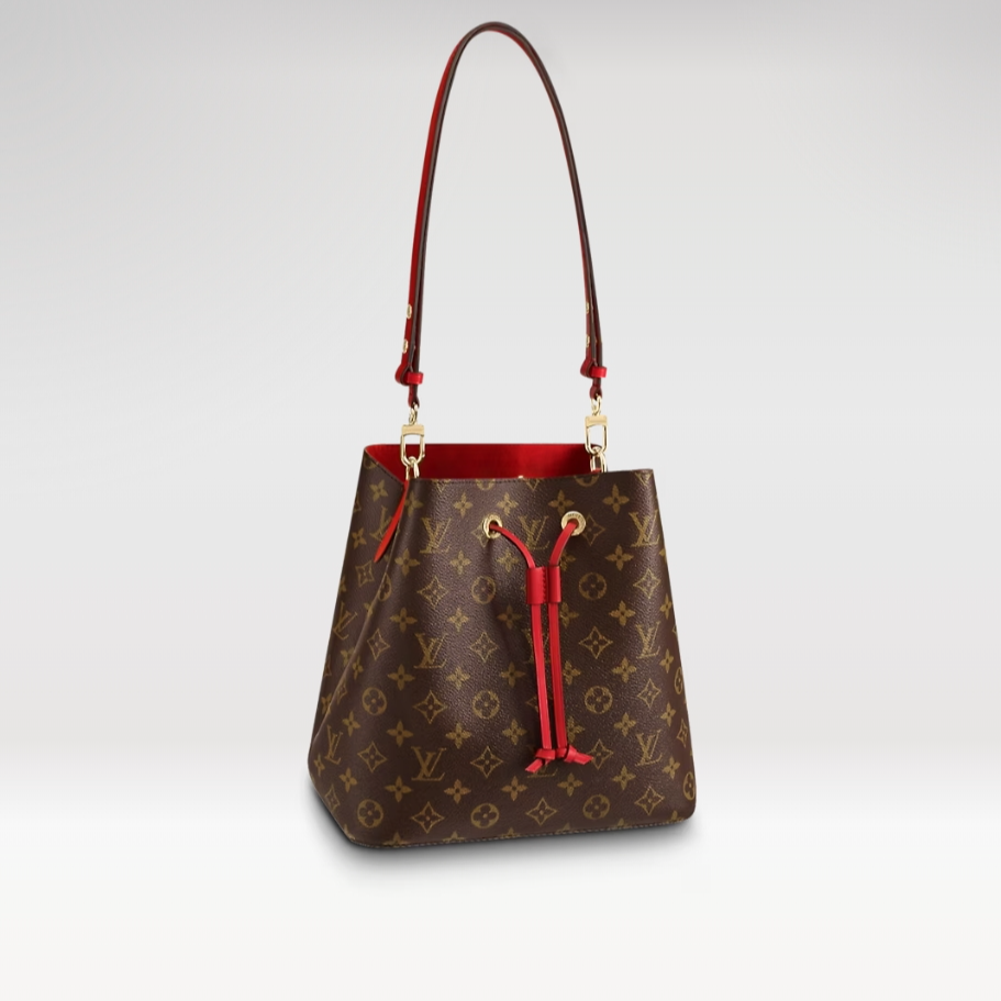 99新 LouisVuitton/路易威登 埃思思/红桶/抽绳水桶。