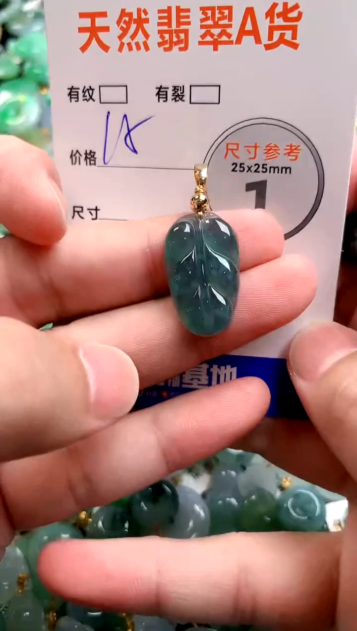 颈饰未镶嵌翡翠25100263