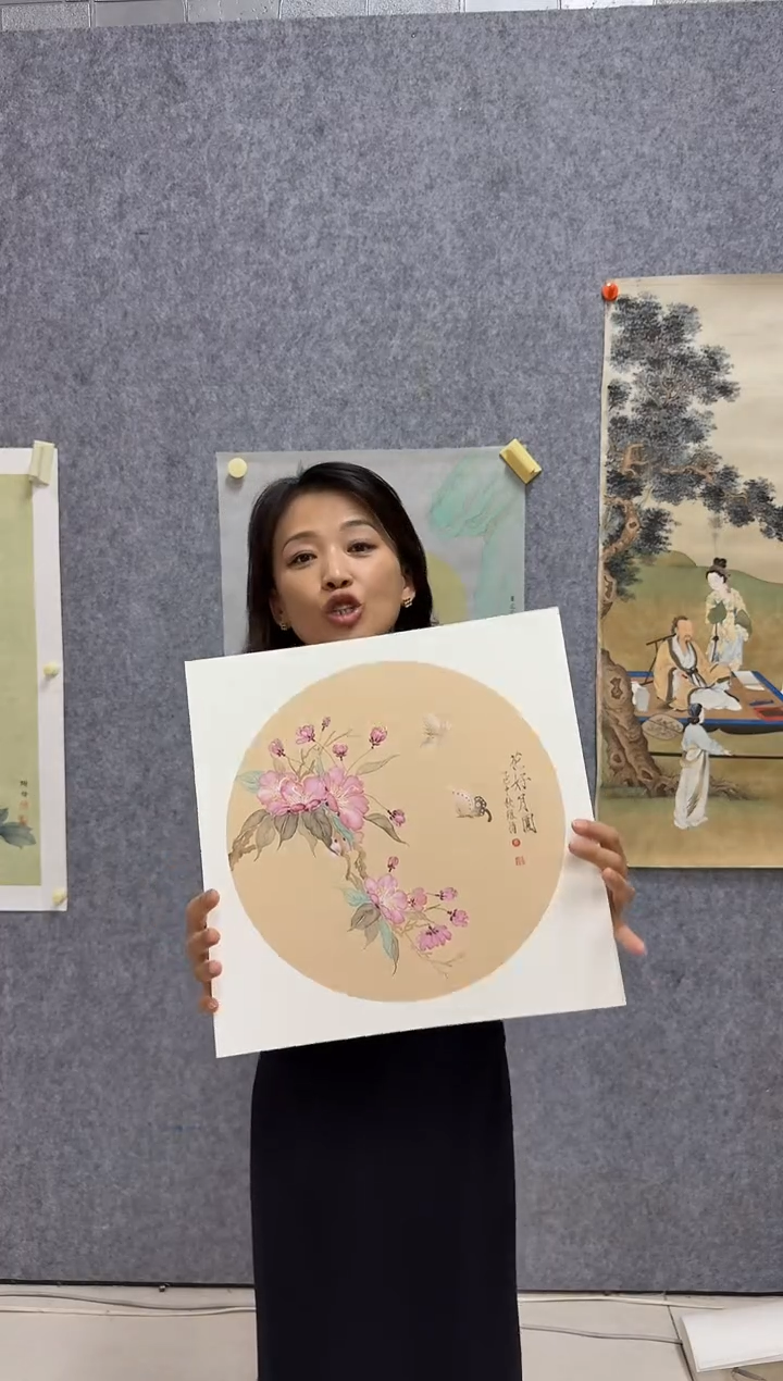 纸本.炳山艺术--裴玲霞老师作品  