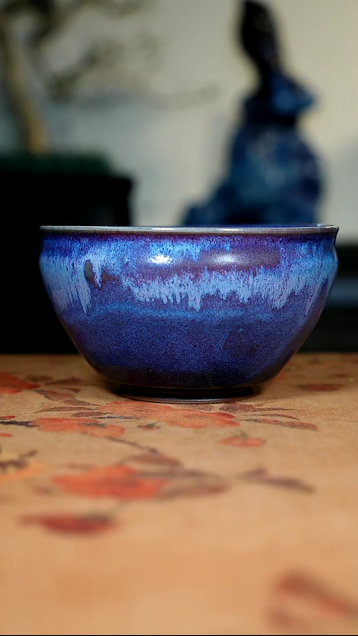其他陶二级钧瓷茶器摆件