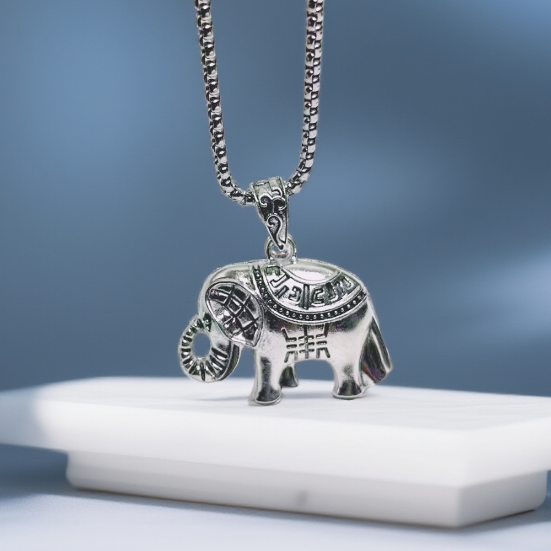 秋冬毛衣链大象吉象送福长款项链-109