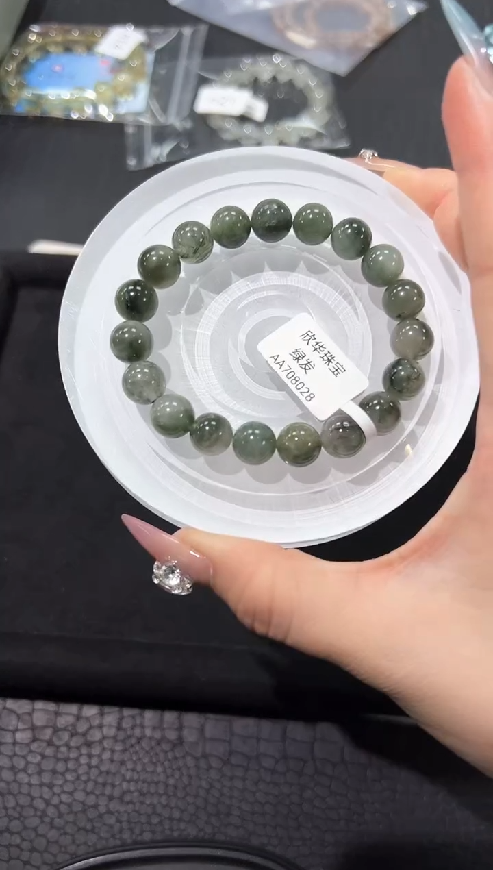 水晶手串未镶嵌47n多样性发其一【1条】默认微瑕