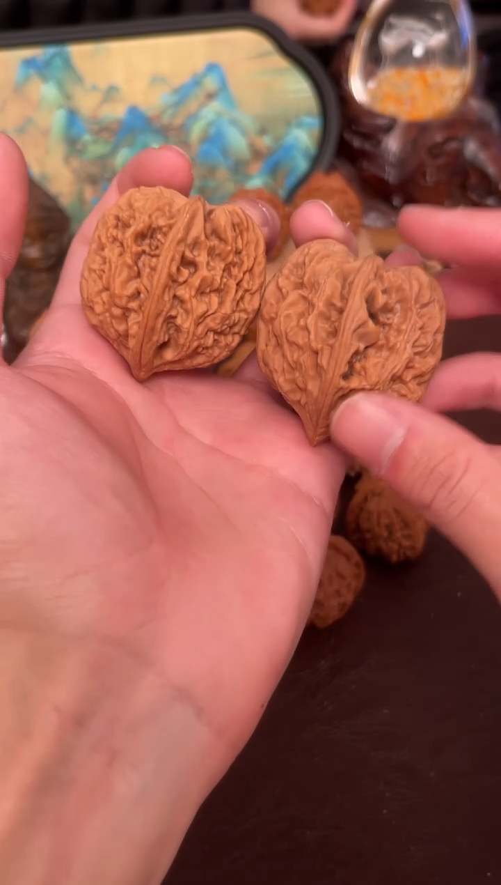 吊坠文玩核桃42鸡心