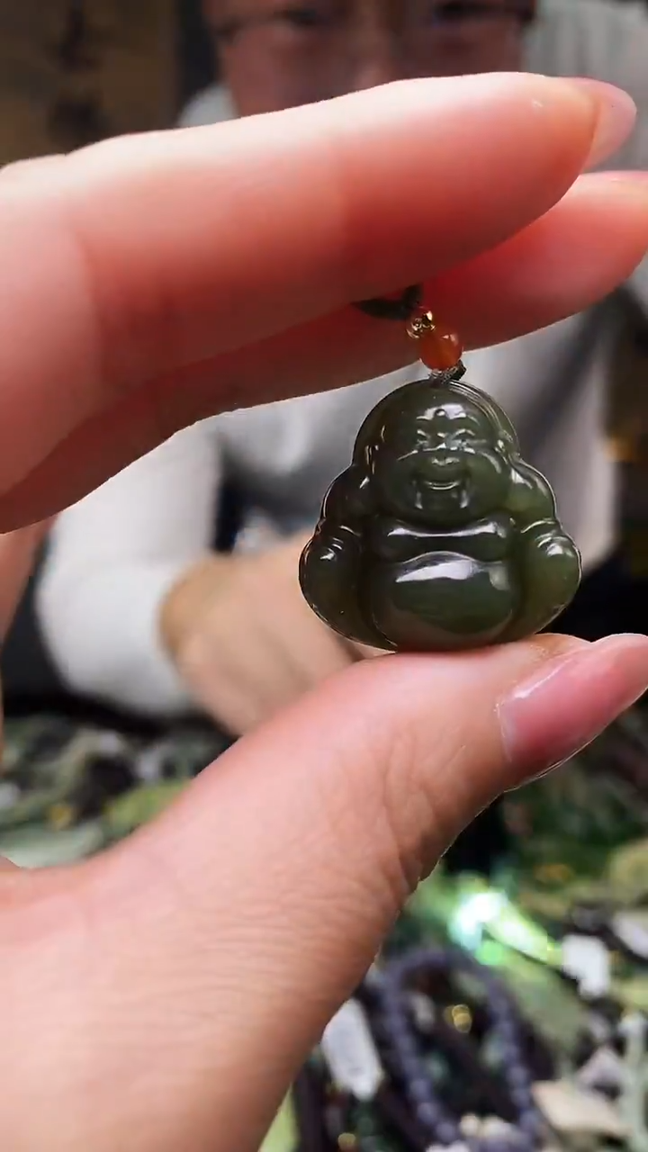 颈饰未镶嵌和田玉多样性发货，拍一发一