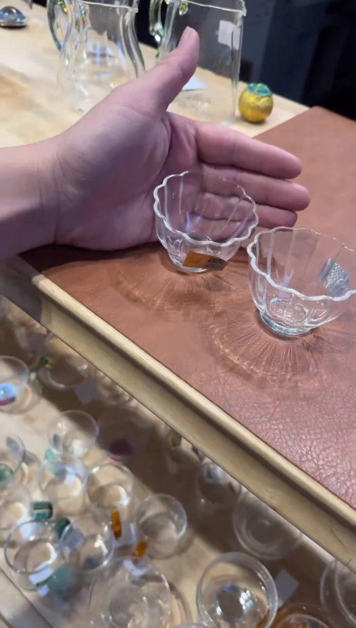 禾器乐言杯一对  