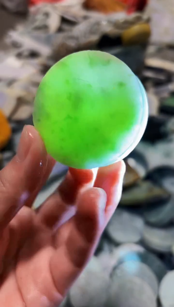 【闪购商品】翡翠颈饰未镶嵌A货白谭2581