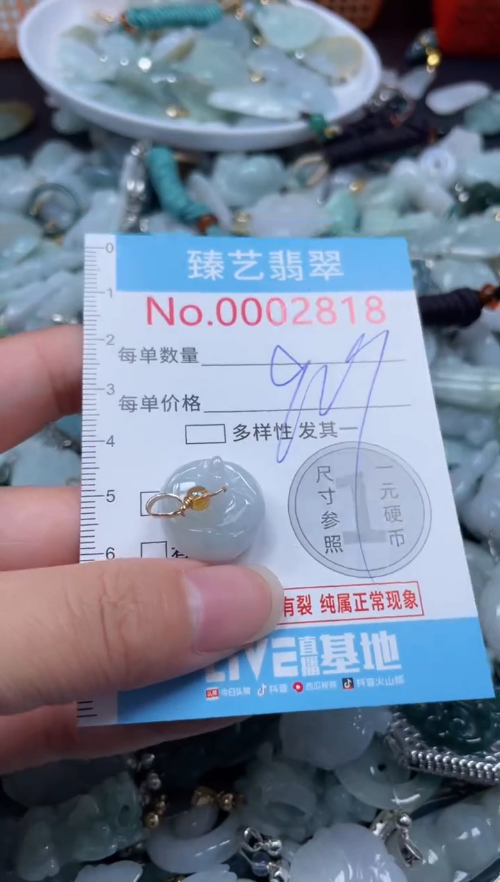 颈饰未镶嵌翡翠2818